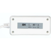 Удлинитель 2х1.5м без заземл. 10А IP20 У2 2P 250В 2х0.75 IEK WYP10-06-02-01-N ТехноИмпульс