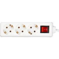 Удлинитель 3х1.5м с заземл. 16А IP20 У03К 2P+PE 250В ПВС 3х1 с выкл. IEK WYP10-16-03-01-ZK-17 ТехноИмпульс