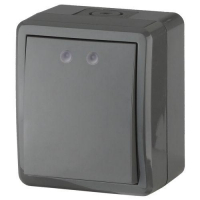 Выключатель 1-кл. ОП Эра Эксперт 10А IP54 11-1401-03 250В 10AX сер. Эра Б0020670 ТехноИмпульс