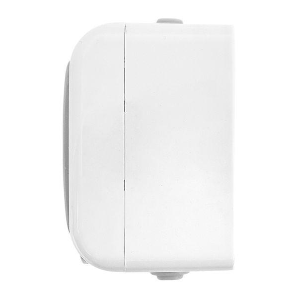 Розетка 1-м ОП Мурманск 16А IP54 с заземл. защ. шторки с крышкой сер. EKF EFR16-029-30-54 ТехноИмпульс