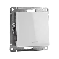 Выключатель 1-кл. СП AtlasDesign 10А IP20 (сх. 1а) 10AX с подсветкой механизм бел. SE ATN000113 ТехноИмпульс