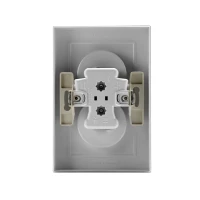 Розетка 2-м СП AtlasDesign 16А IP20 без заземл. в сборе бел. SE ATN000120 ТехноИмпульс