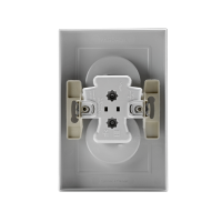 Розетка 2-м СП AtlasDesign 16А IP20 без заземл. в сборе бел. SE ATN000120 ТехноИмпульс