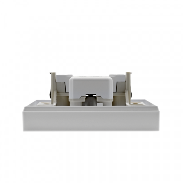 Розетка 2-м СП AtlasDesign 16А IP20 без заземл. в сборе бел. SE ATN000120 ТехноИмпульс