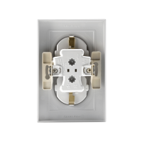 Розетка 2-м СП AtlasDesign 16А IP20 с заземл. в сборе бел. SE ATN000124 ТехноИмпульс