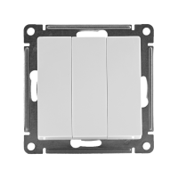 Выключатель 3-кл. СП AtlasDesign 10А IP20 (сх. 1+1+1) 10AX механизм бел. SE ATN000131 ТехноИмпульс