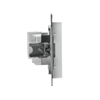 Розетка 1-м СП AtlasDesign 16А IP20 без заземл. без защ. шторок механизм бел. SE ATN000141 ТехноИмпульс