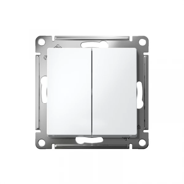 Выключатель 2-кл. СП AtlasDesign 10А IP20 (сх. 5) 10AX механизм бел. SE ATN000151 ТехноИмпульс