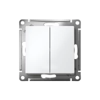 Выключатель 2-кл. СП AtlasDesign 10А IP20 (сх. 5) 10AX механизм бел. SE ATN000151 ТехноИмпульс