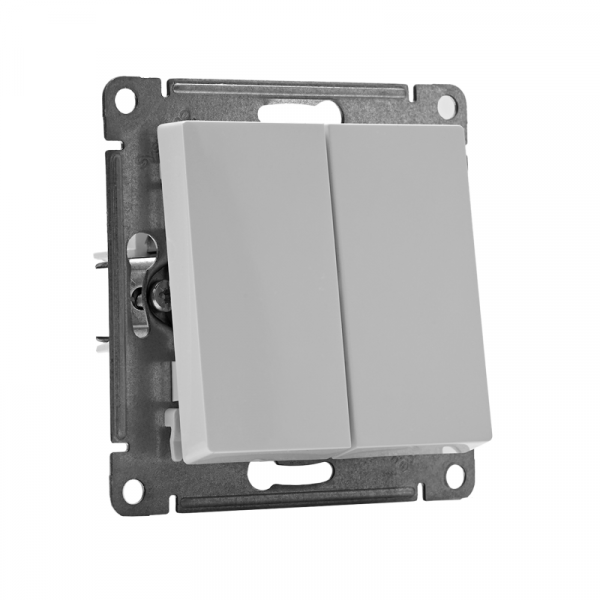 Выключатель 2-кл. СП AtlasDesign 10А IP20 (сх. 5) 10AX механизм бел. SE ATN000151 ТехноИмпульс