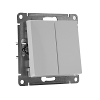 Выключатель 2-кл. СП AtlasDesign 10А IP20 (сх. 5) 10AX механизм бел. SE ATN000151 ТехноИмпульс