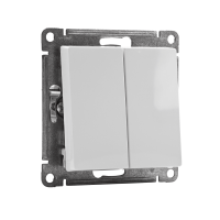 Переключатель проходной 2-кл. СП AtlasDesign 10А IP20 (сх. 6/2) 10AX механизм бел. SE ATN000165 ТехноИмпульс