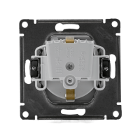 Розетка 1-м СП AtlasDesign Aqua 16А IP44 с заземл. защ. шторки с крышкой механизм бел. SE ATN440146 ТехноИмпульс