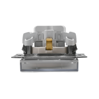 Розетка 1-м СП AtlasDesign Aqua 16А IP44 с заземл. защ. шторки с крышкой механизм бел. SE ATN440146 ТехноИмпульс