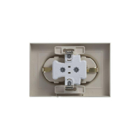 Розетка 2-м СП AtlasDesign 16А IP20 с заземл. в сборе беж. SE ATN000224 ТехноИмпульс