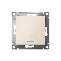 Переключатель проходной 1-кл. СП AtlasDesign 10А IP20 (сх. 6а) 10AX с подсветкой механизм беж. SE ATN000263 ТехноИмпульс