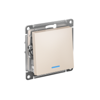 Переключатель проходной 1-кл. СП AtlasDesign 10А IP20 (сх. 6а) 10AX с подсветкой механизм беж. SE ATN000263 ТехноИмпульс