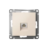 Розетка телефонная 1-м СП AtlasDesign RJ11 механизм беж. SE ATN000281 ТехноИмпульс