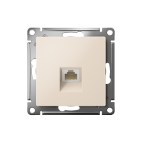 Розетка компьютерная 1-м AtlasDesign RJ45 кат.5E механизм беж. SE ATN000283 ТехноИмпульс