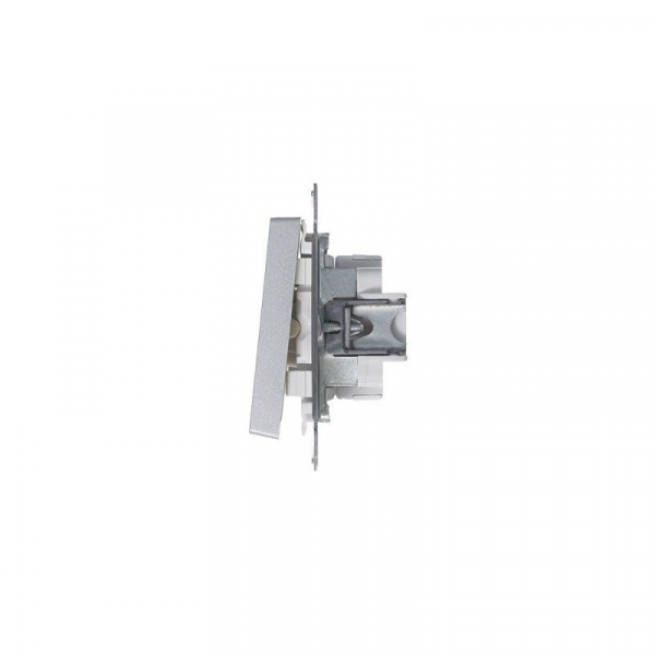 Выключатель 1-кл. СП AtlasDesign 10А IP20 (сх. 1) 10AX механизм алюм. SE ATN000311 ТехноИмпульс