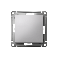 Выключатель 1-кл. СП AtlasDesign 10А IP20 (сх. 1) 10AX с самовозвратом механизм алюм. SE ATN000315 ТехноИмпульс