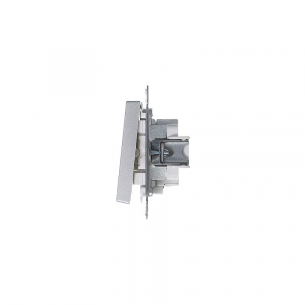 Выключатель 2-кл. СП AtlasDesign 10А IP20 (сх. 5а) 10AX с подсветкой механизм алюм. SE ATN000353 ТехноИмпульс