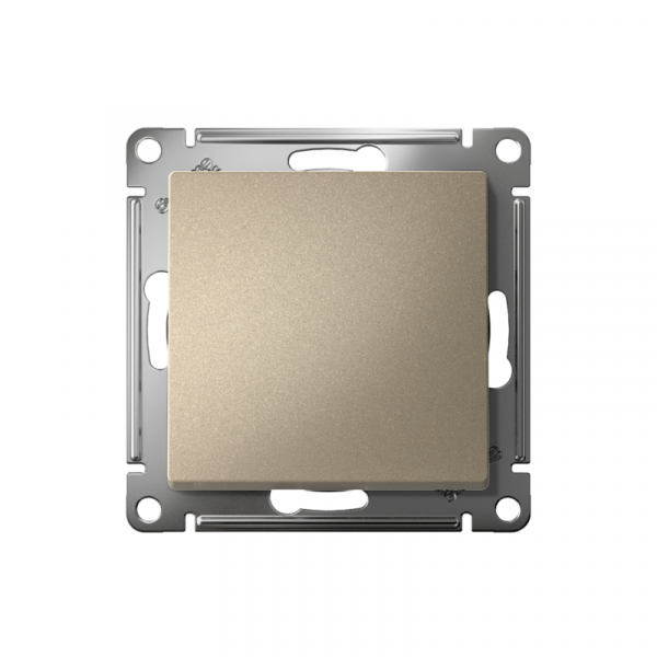 Выключатель 1-кл. СП AtlasDesign 10А IP20 (сх. 1) 10AX механизм шампань SE ATN000511 ТехноИмпульс