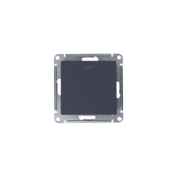 Выключатель 1-кл. СП AtlasDesign 10А IP20 (сх. 1а) 10AX с подсветкой механизм грифель SE ATN000713 ТехноИмпульс