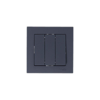 Выключатель 3-кл. СП AtlasDesign 10А IP20 (сх. 1+1+1) 10AX механизм грифель SE ATN000731 ТехноИмпульс