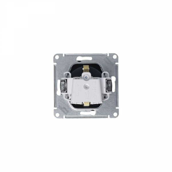 Розетка 1-м СП AtlasDesign 16А IP20 с заземл. защ. шторки механизм грифель SE ATN000745 ТехноИмпульс