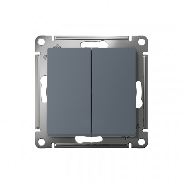 Выключатель 2-кл. СП AtlasDesign 10А IP20 (сх. 5) 10AX механизм грифель SE ATN000751 ТехноИмпульс