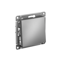 Выключатель 1-кл. СП AtlasDesign 10А IP20 (сх. 1) 10AX механизм сталь SE ATN000911 ТехноИмпульс