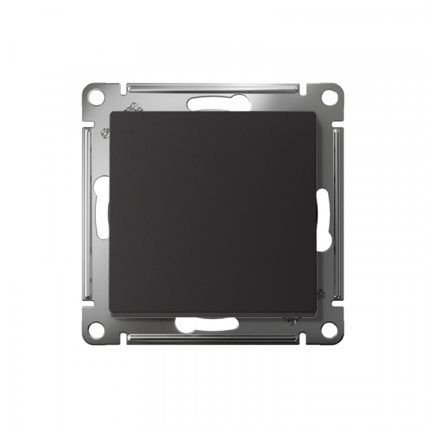 Выключатель 1-кл. СП AtlasDesign 10А IP20 (сх. 1) 10AX механизм карбон SE ATN001011 ТехноИмпульс