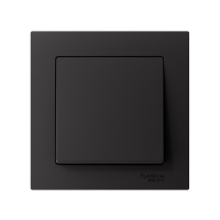 Выключатель 1-кл. СП AtlasDesign 10А IP20 (сх. 1) 10AX в сборе карбон SE ATN001012 ТехноИмпульс