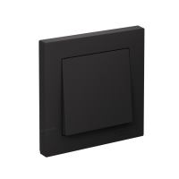 Выключатель 1-кл. СП AtlasDesign 10А IP20 (сх. 1) 10AX в сборе карбон SE ATN001012 ТехноИмпульс