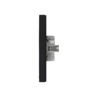 Розетка 2-м СП AtlasDesign 16А IP20 без заземл. в сборе карбон SE ATN001020 ТехноИмпульс