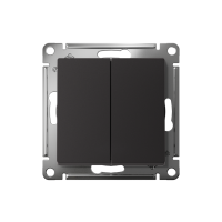 Выключатель 2-кл. СП AtlasDesign 10А IP20 (сх. 5) 10AX механизм карбон SE ATN001051 ТехноИмпульс