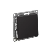 Переключатель проходной 1-кл. СП AtlasDesign 10А IP20 (сх. 6) 10AX механизм карбон SE ATN001061 ТехноИмпульс