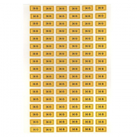 Наклейка "36В" 10х15мм EKF an-2-04 ТехноИмпульс