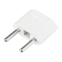 Переходник сетевой плоский "Тефаль" бел. (инд. упак.) PROCONNECT 11-1041-9 ТехноИмпульс