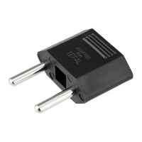 Переходник сетевой плоский "Тефаль" черн. (инд. упак.) PROCONNECT 11-1042-9 ТехноИмпульс