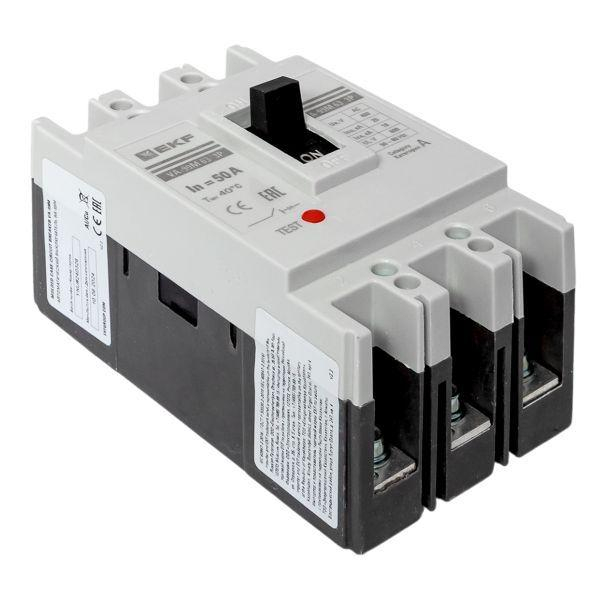 Выключатель автоматический 3п 63/50А 25кА ВА-99М PROxima EKF mccb99-63-50m ТехноИмпульс