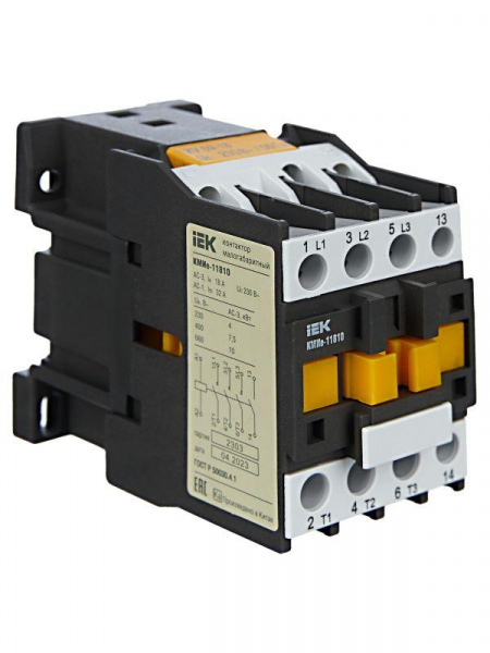 Контактор КМИе-11810 18А 230В/АС3 1НО GENERICA KKME11-018-230-10 ТехноИмпульс