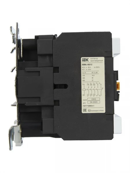 Контактор КМИе-46512 65А 230В/АС3 1НО 1НЗ GENERICA KKME41-065-230-11 ТехноИмпульс