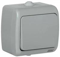 Выключатель 1-кл. 1п ОП AQUATIC ВС-20-1-0-А 10А IP54 GENERICA EVA10-K03-10-54 ТехноИмпульс