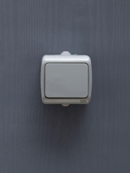 Выключатель 1-кл. 1п ОП AQUATIC ВС-20-1-0-А 10А IP54 GENERICA EVA10-K03-10-54 ТехноИмпульс