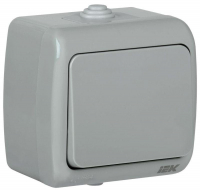 Выключатель 1-кл. 1п ОП AQUATIC ВС-20-1-0-А 10А IP54 GENERICA EVA10-K03-10-54 ТехноИмпульс