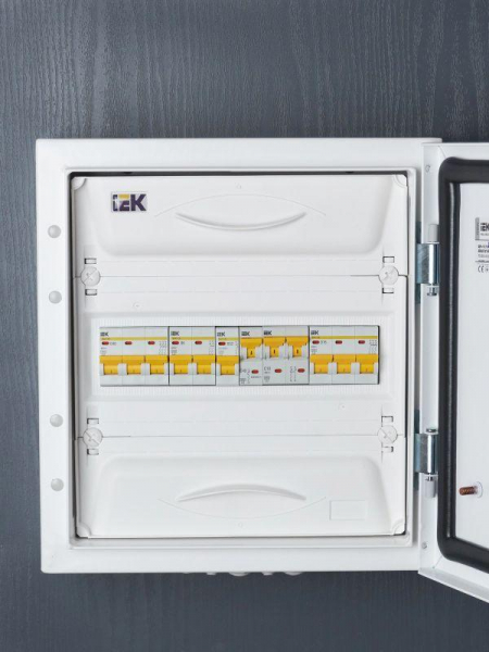 Выключатель автоматический модульный 2п C 10А 6кА ВА47-60M KARAT IEK MVA31-2-010-C ТехноИмпульс