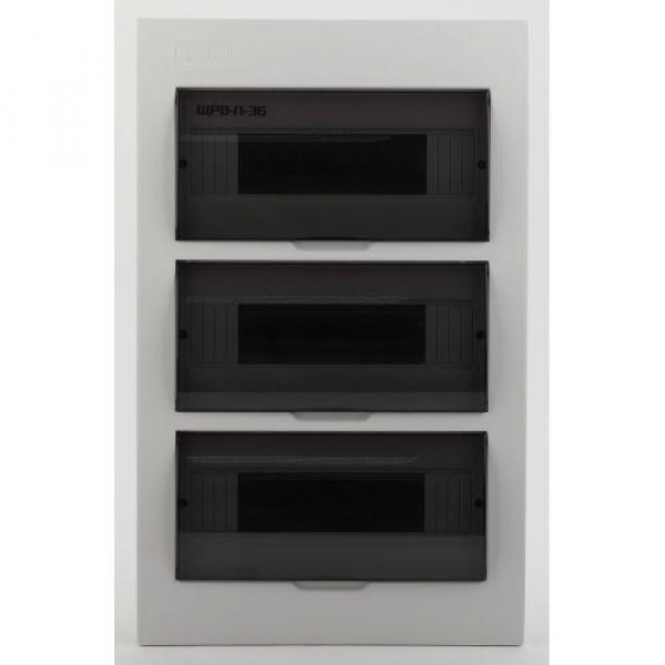 Бокс ЩРВ-П-36 мод. встраив. пластик IP41 SIMPLE NO-box_simple-plastic_36_flush ЭРА Б0041517 ТехноИмпульс