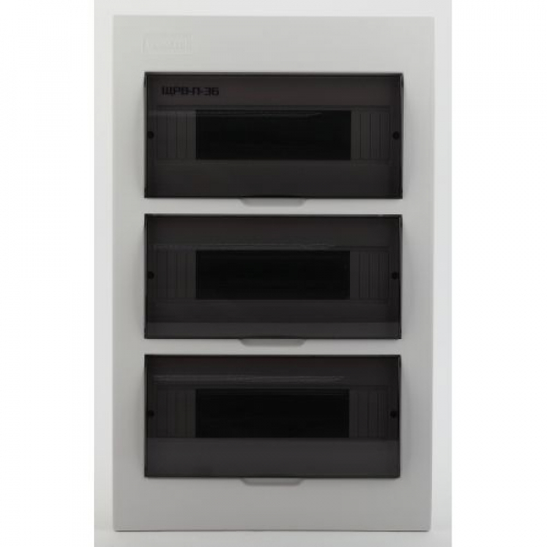 Бокс ЩРВ-П-36 мод. встраив. пластик IP41 SIMPLE NO-box_simple-plastic_36_flush ЭРА Б0041517 ТехноИмпульс
